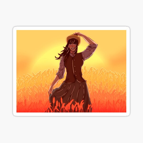 &ldquo;Sasha Blouse art " Sticker by animearts69 | Redbubble