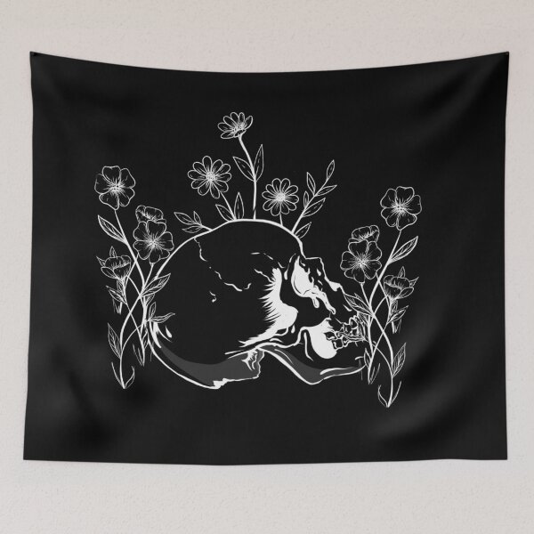 Item preview, Flowers and skulls  designed and sold by ZethTheReaper19.