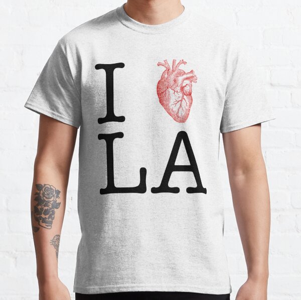  I Love LA Los Angeles T-Shirt : Clothing, Shoes & Jewelry