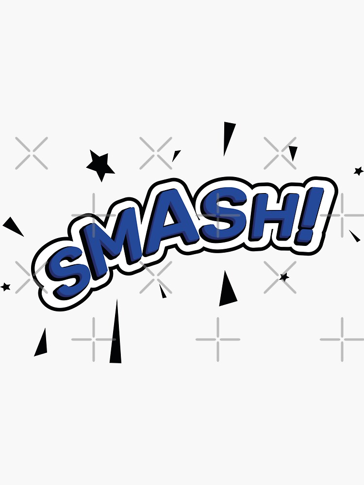 smash-onomatopoeia-comic-sticker-for-sale-by-adrianerosr-redbubble