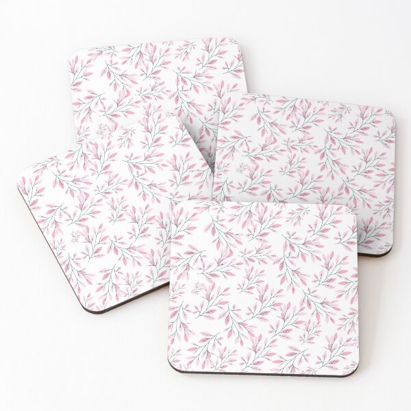 Item preview, Branches and pink leaves designed and sold by thnalsaleh.