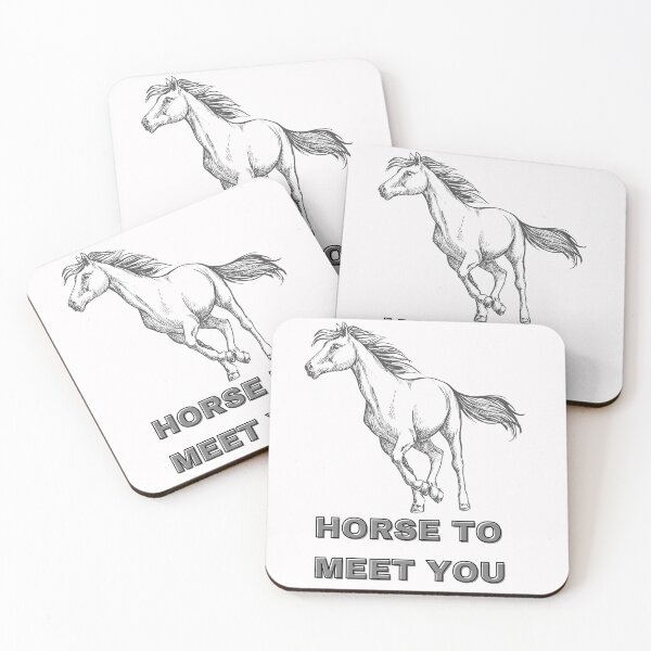 Item preview, Horse to meet you designed and sold by HasnaanMohsin.