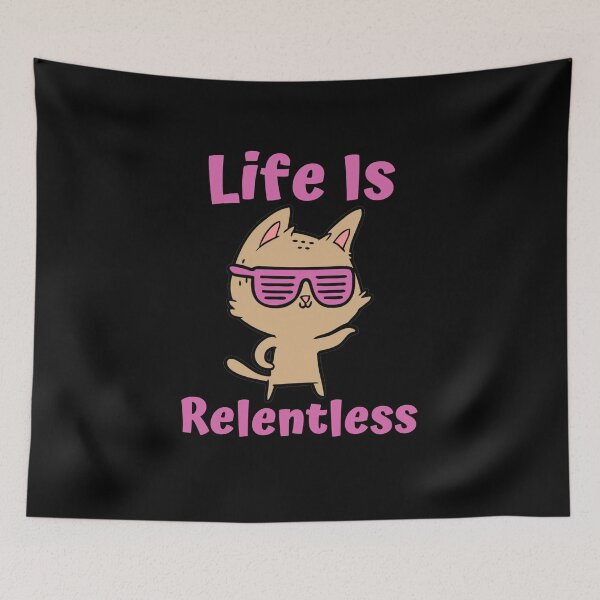 Item preview, Life Is Relentless designed and sold by Mikes22Store.