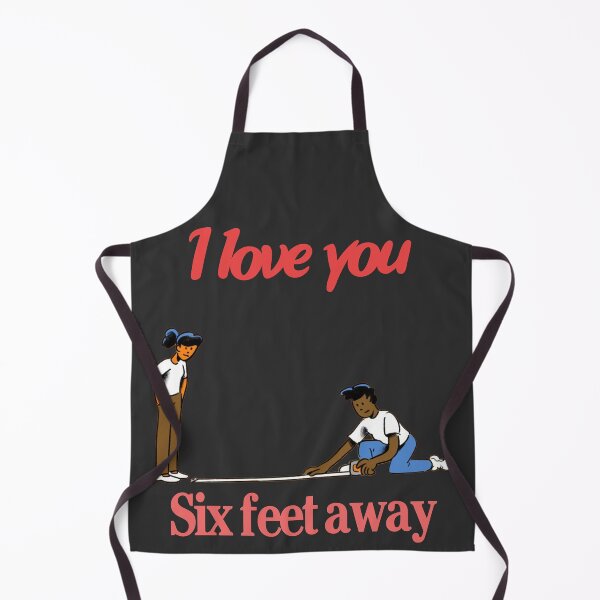 Item preview, i love you six feet away designed and sold by magufalo.