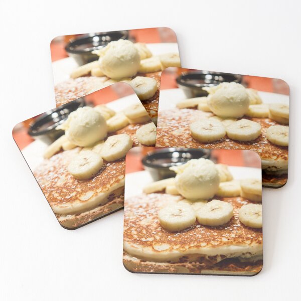 Item preview, Fresh Banana Pancakes with Butter and Syrup designed and sold by dbvirago.