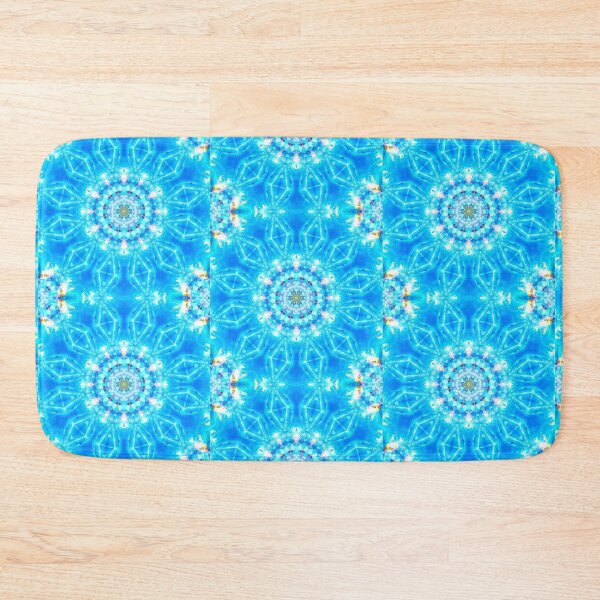 Item preview, Radiant blue mandala designed and sold by Ioka.