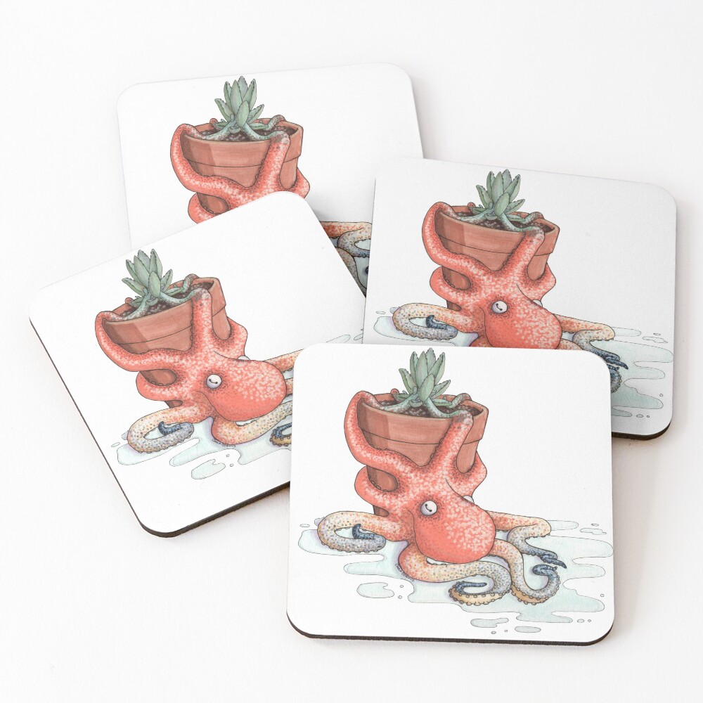 Item preview, Coasters (Set of 4) designed and sold by MakeJunk.
