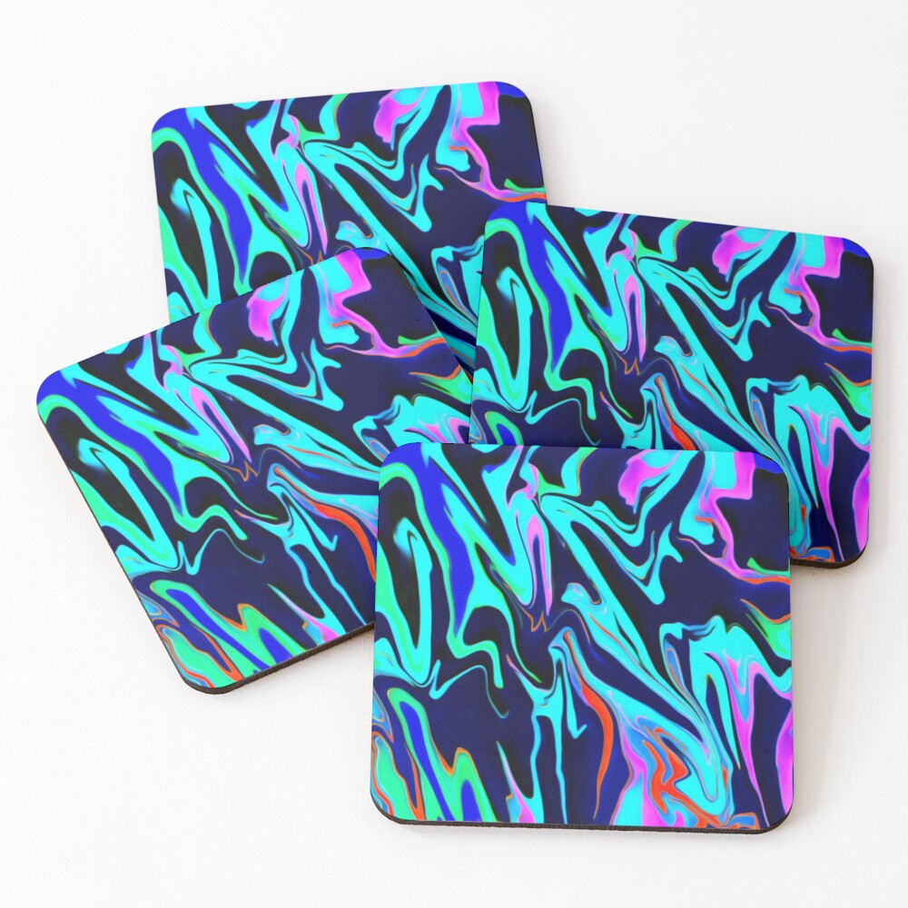 Item preview, Coasters (Set of 4) designed and sold by WildNClassyFun.