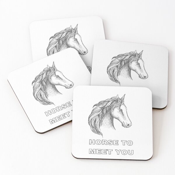 Item preview, Horse to meet you designed and sold by HasnaanMohsin.
