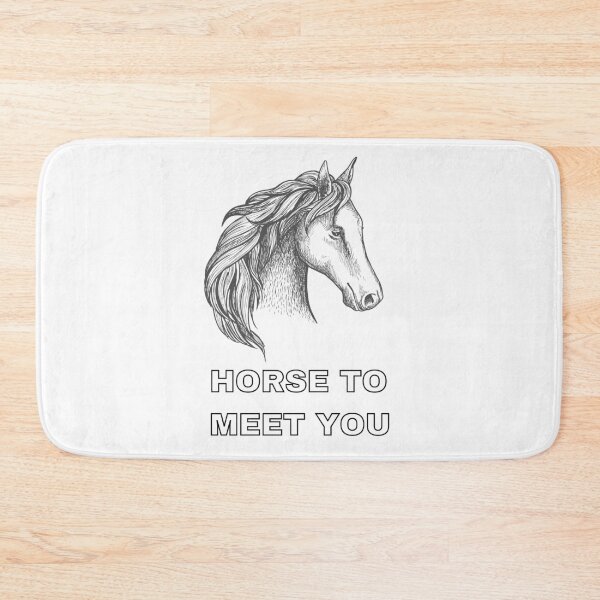 Item preview, Horse to meet you designed and sold by HasnaanMohsin.