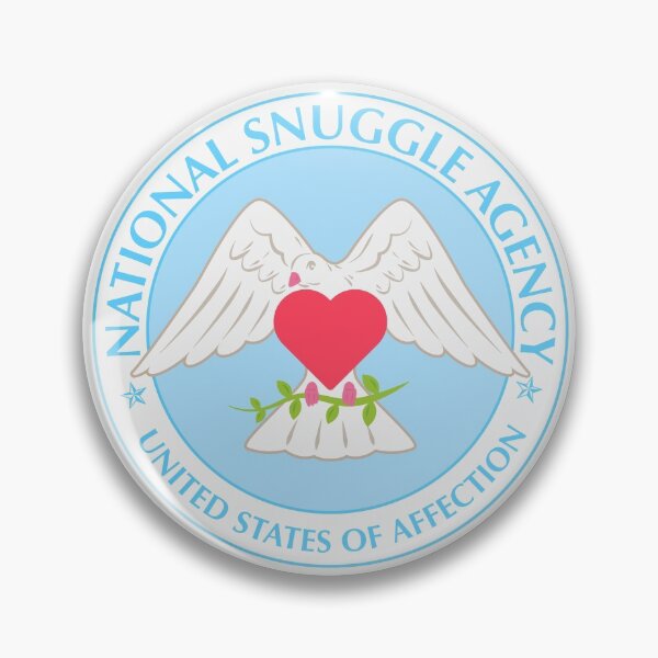 Item preview, National Snuggle Agency Blue designed and sold by animinimal.