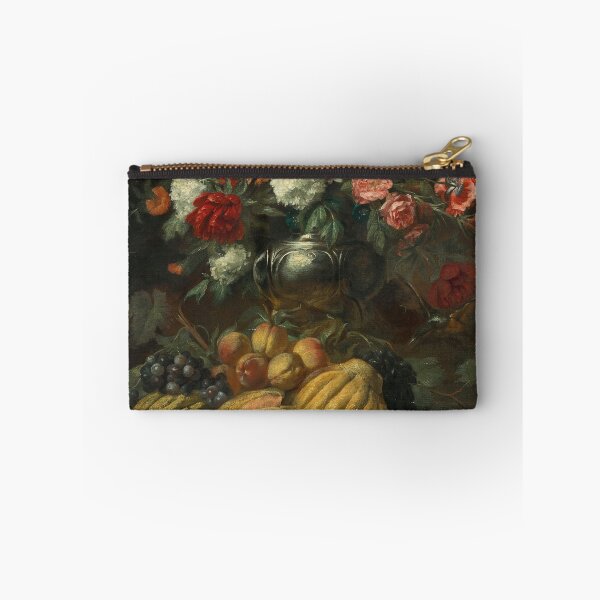 Item preview, Abraham Brueghel (baptised 28 November 1631 – c. 1690) - Flowers in a vase and fruit on a table designed and sold by VISIBLECREATION.