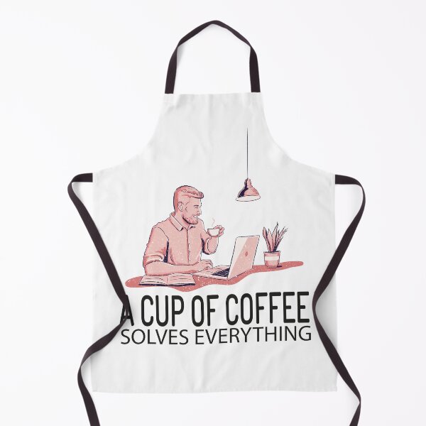 Item preview, A Cup Of Coffee Solves Everything designed and sold by YAITPSTORE.