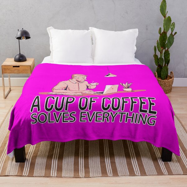 Item preview, A Cup Of Coffee Solves Everything designed and sold by YAITPSTORE.