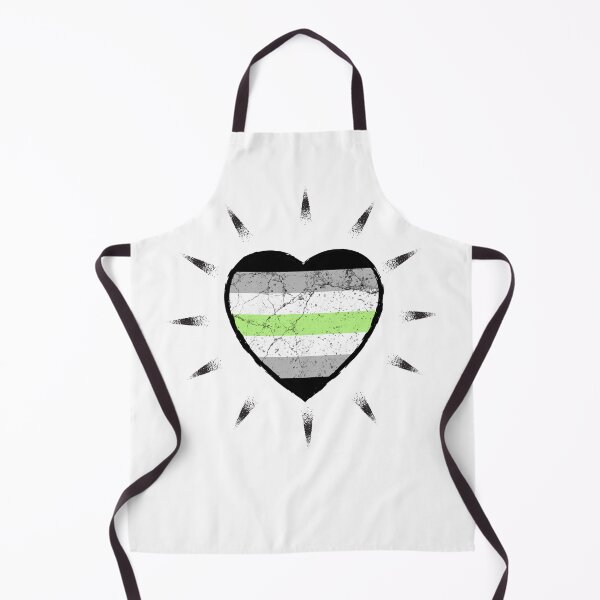 Item preview, Agender heart beats for subtle pride | LGBTQ designed and sold by Petra Becker.