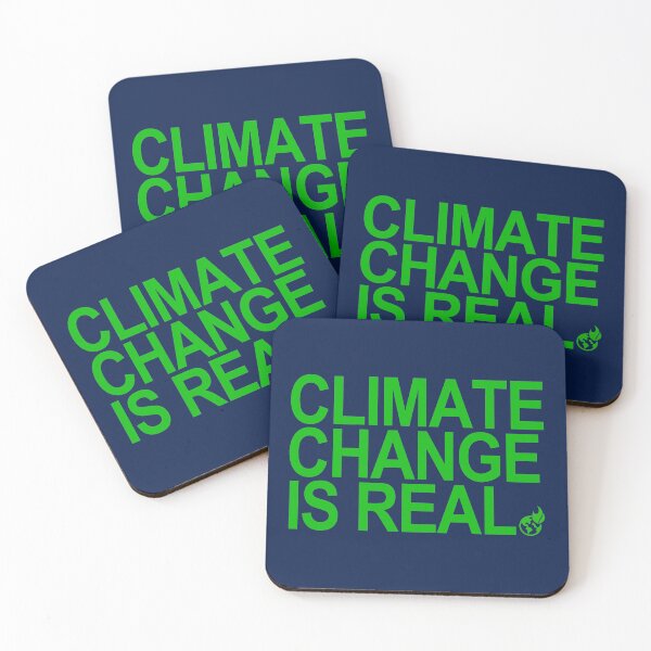 Item preview, Climate Change is Real (green) designed and sold by Thelittlelord.