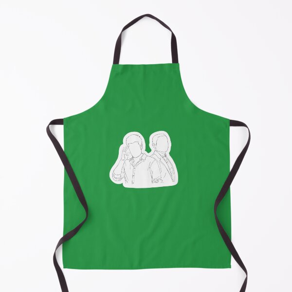 Item preview, Shawn and Gus Outline on White designed and sold by artsyANTcreatns.