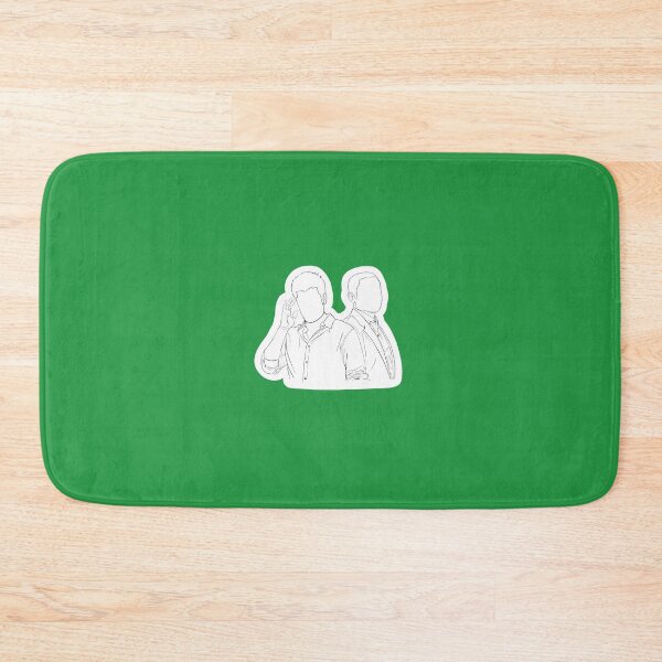Item preview, Shawn and Gus Outline on White designed and sold by artsyANTcreatns.
