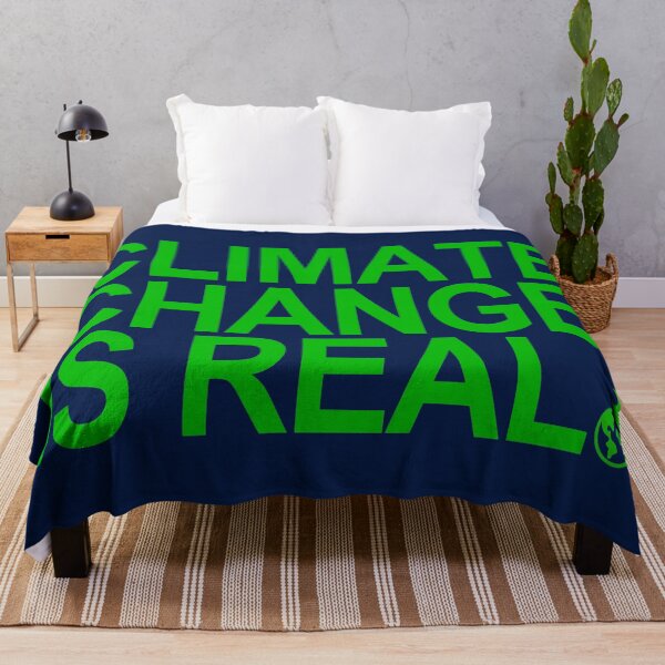 Item preview, Climate Change is Real (green) designed and sold by Thelittlelord.