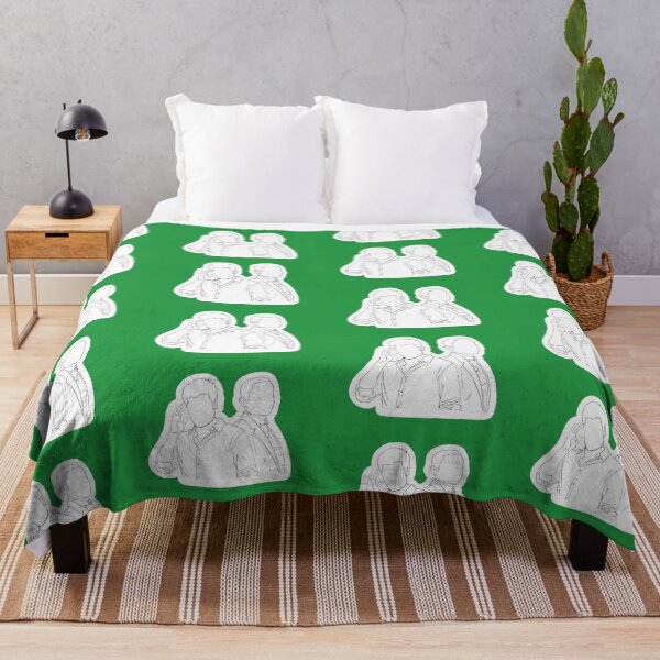 Item preview, Shawn and Gus Outline on White designed and sold by artsyANTcreatns.