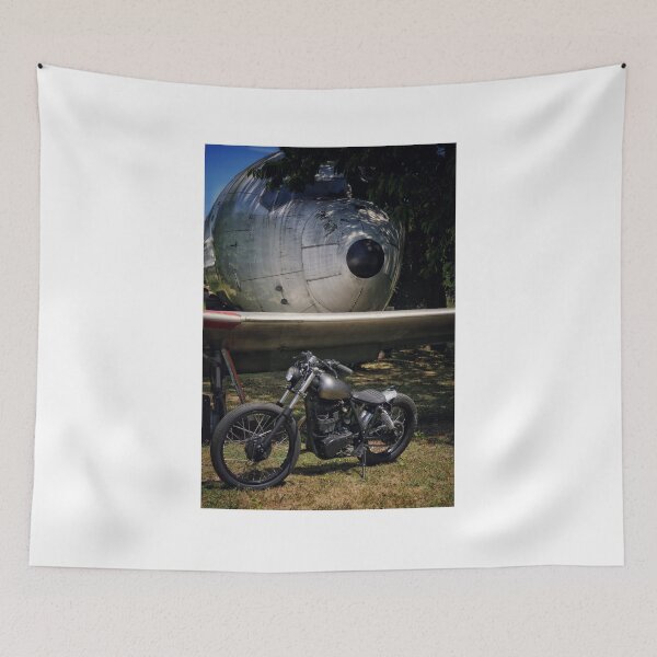 Item preview, Cafe racer and plane designed and sold by Jerome CADORET.
