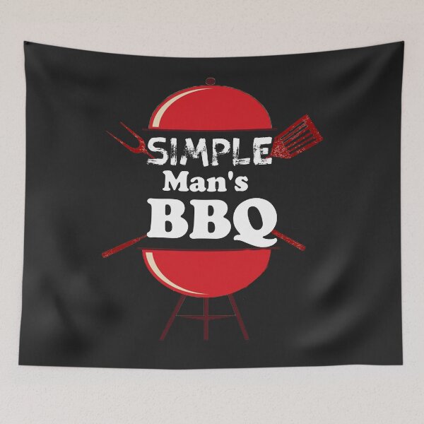 Item preview, Simple Man's BBQ  designed and sold by adelsalmi.