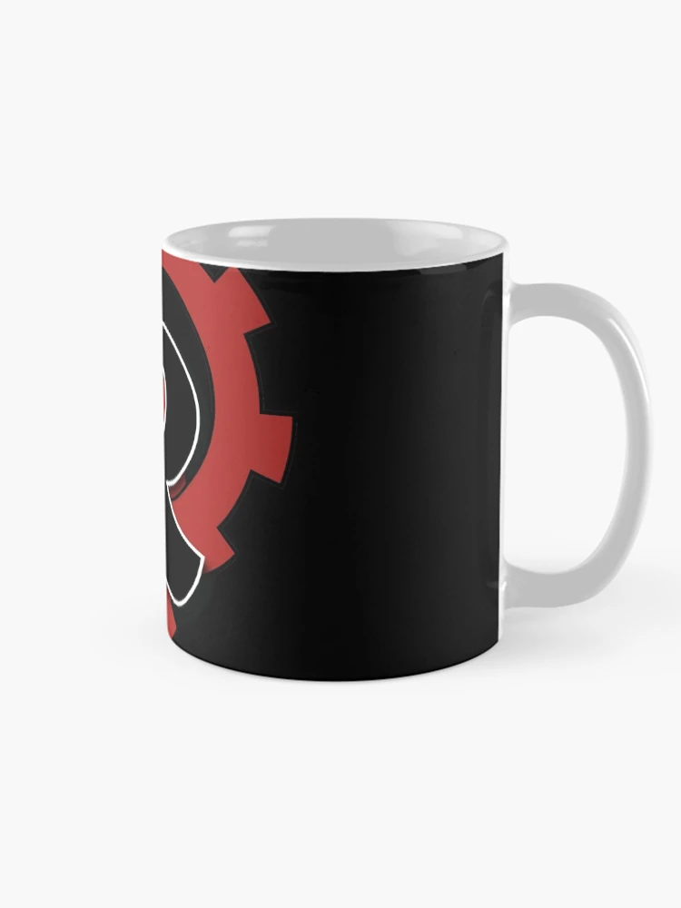 Thumbnail 3 of 6, Coffee Mug, Red R Cogs designed and sold by RubiJess.
