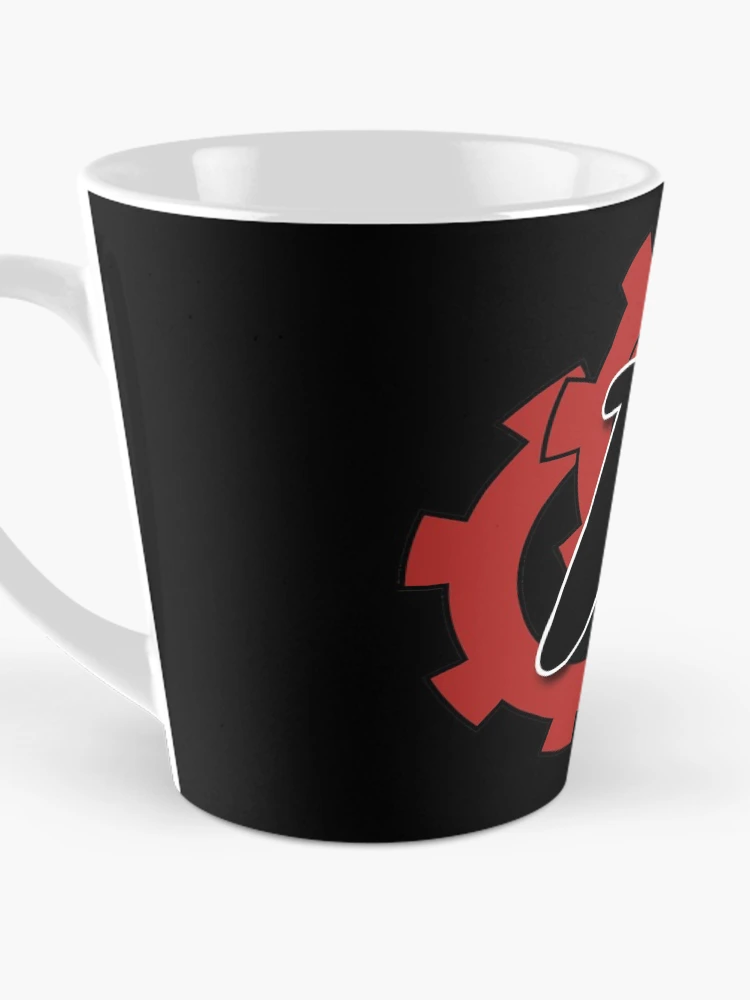 Thumbnail 3 of 4, Coffee Mug, Red R Cogs designed and sold by RubiJess.