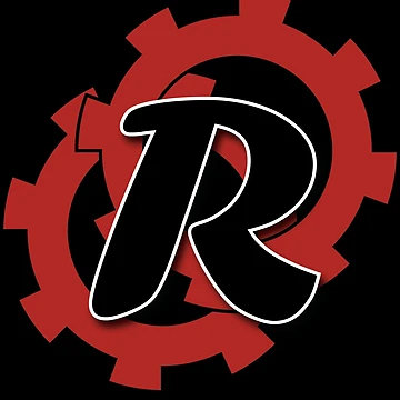 Artwork thumbnail, Red R Cogs by RubiJess