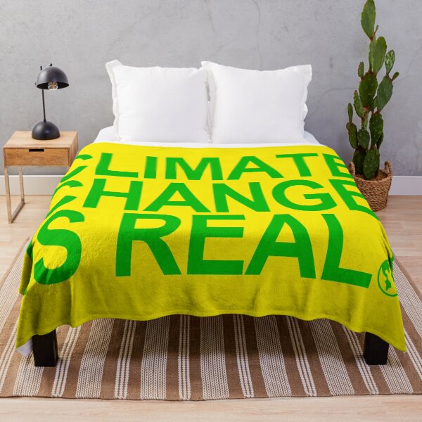 Item preview, Climate Change is Real (green 2) designed and sold by Thelittlelord.