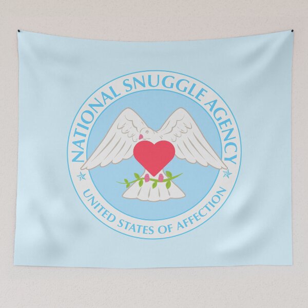Item preview, National Snuggle Agency Blue 2 designed and sold by animinimal.