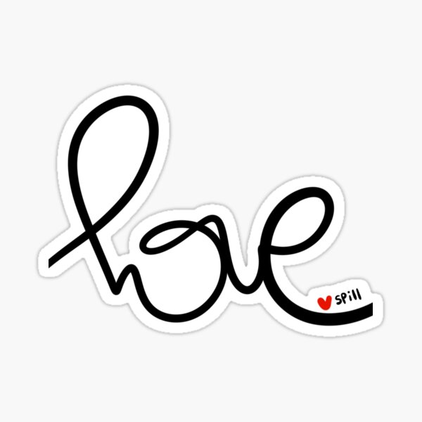 LOVE. It’s a thing. Sticker