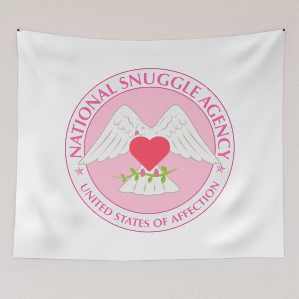 Item preview, National Snuggle Agency Pink designed and sold by animinimal.
