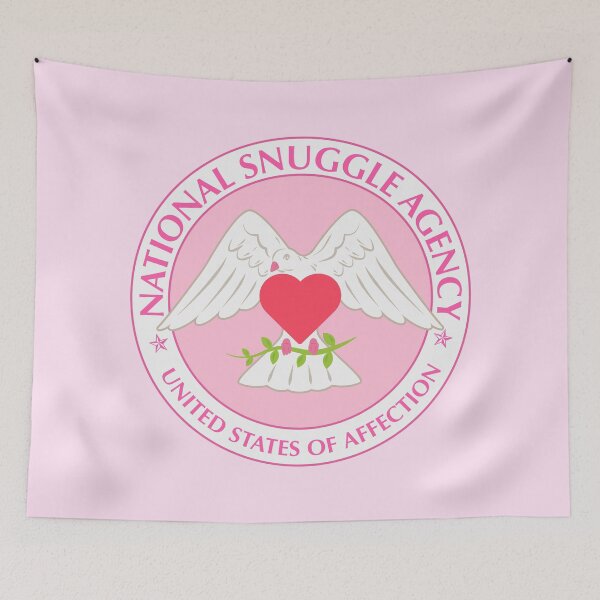 Item preview, National Snuggle Agency Pink 2 designed and sold by animinimal.