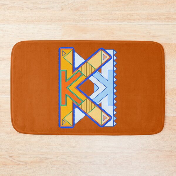 Item preview, Letter K (orange) designed and sold by artfulnotebook.