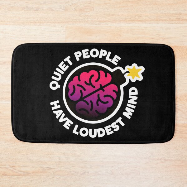 Item preview, Quiet People Have Loudest Mind designed and sold by Pau Baz.