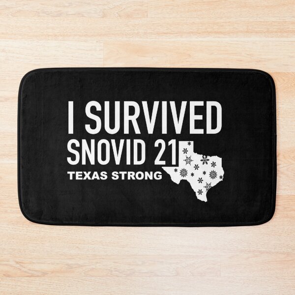Item preview, Snowstorm Texas 2021 I survived snovid-21 Snow Ice Outage designed and sold by Linery Brand.