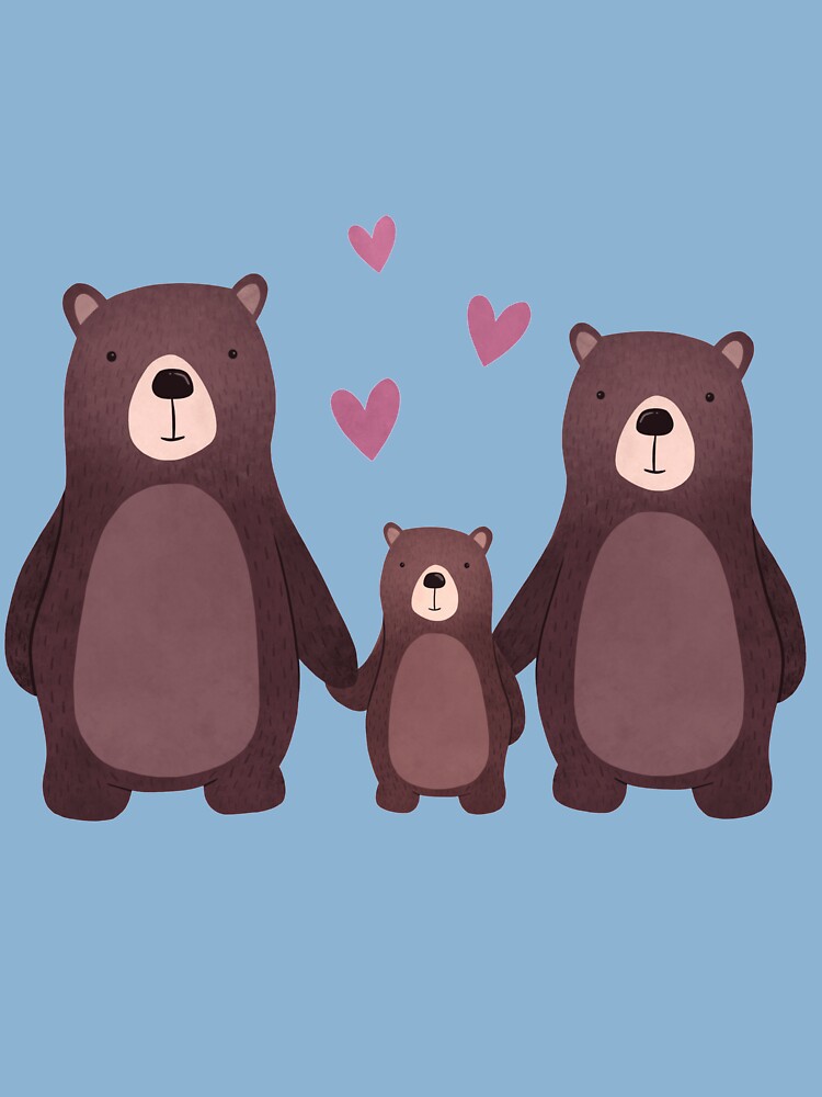 TeeTurtle - Mama bears, baby bears, and everyone else will