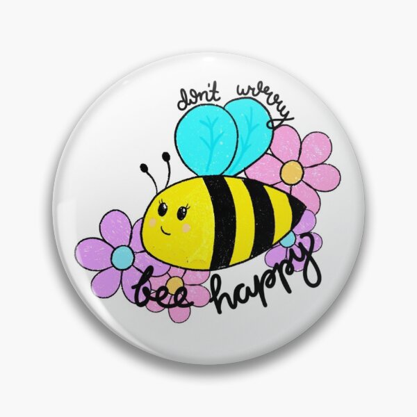 Item preview, Don’t worry bee happy  designed and sold by chloesartworld.