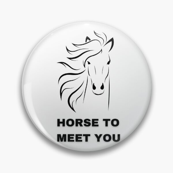 Item preview, Horse to meet you designed and sold by HasnaanMohsin.