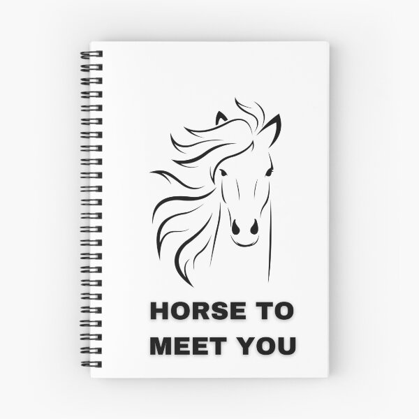 Item preview, Horse to meet you designed and sold by HasnaanMohsin.