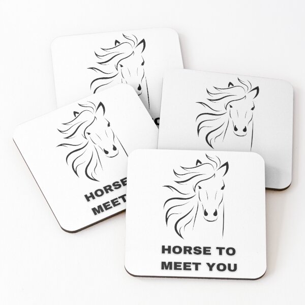 Item preview, Horse to meet you designed and sold by HasnaanMohsin.