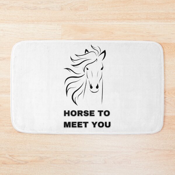 Item preview, Horse to meet you designed and sold by HasnaanMohsin.