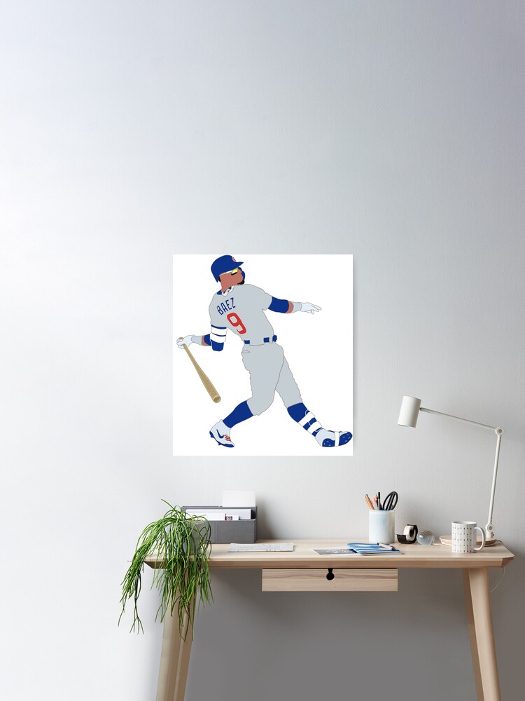 Javier Baez Detroit Tigers 24.25 x 35.75 Framed Player Poster