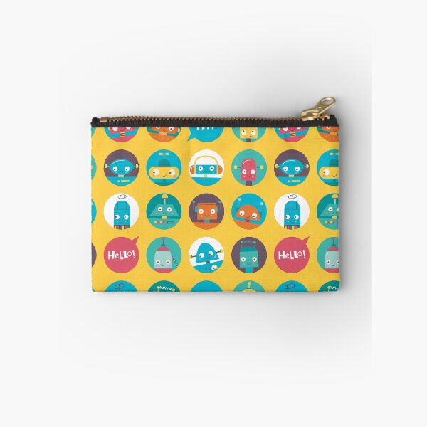 Item preview, Bright and Happy Robot Characters designed and sold by UglyLittleMug.