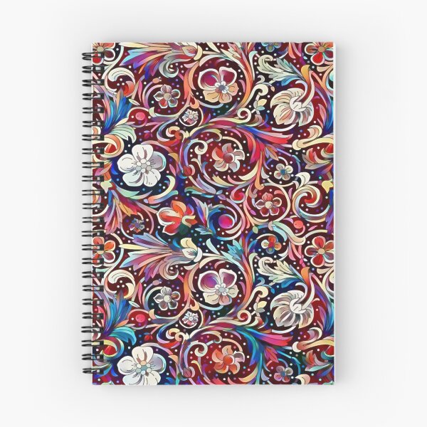 Item preview, Colourful Flower Pattern designed and sold by ClassicalAnime.