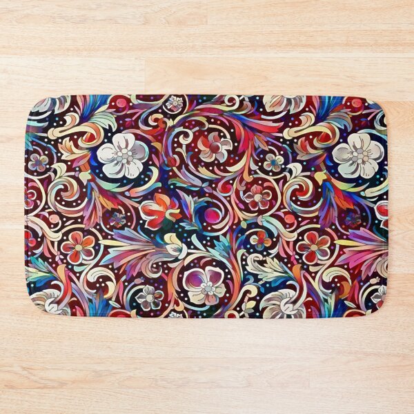 Item preview, Colourful Flower Pattern designed and sold by ClassicalAnime.