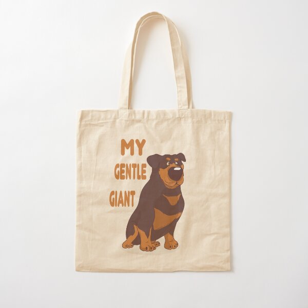 Gentle Giant Duvet Covers Adopt A Dog Big Dogs Dog Slogan Funny Dog Ilovemydog Cotton Tote Bag