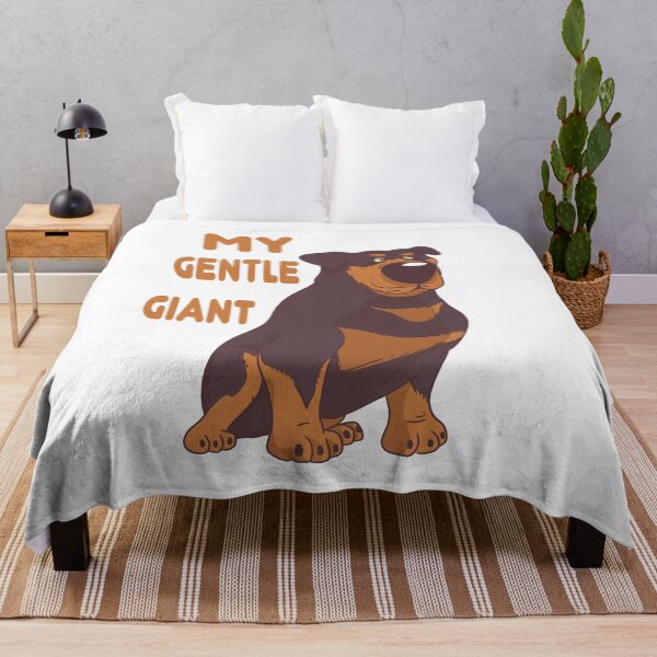 Item preview, Gentle Giant Duvet Covers Adopt A Dog Big Dogs Dog Slogan Funny Dog Ilovemydog designed and sold by KLINESTORE.
