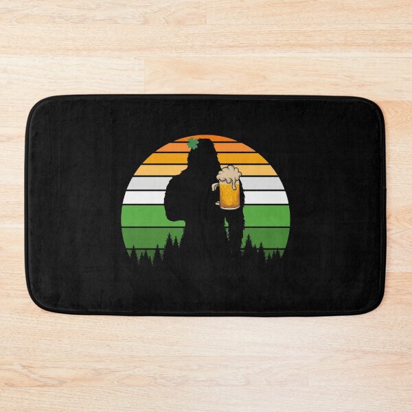 Item preview, Irish Bigfoot Drinking A Beer - St. Patricks Day Design designed and sold by Giacob.